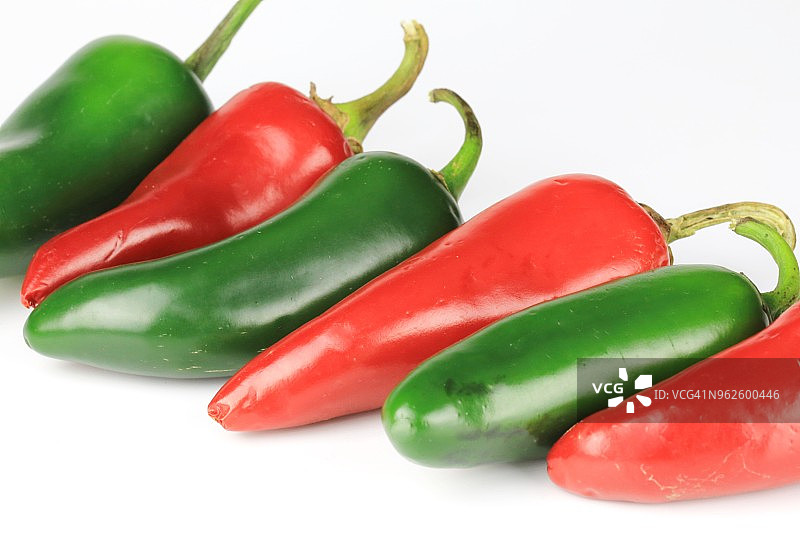 彩色墨西哥辣椒（辣椒）图片素材