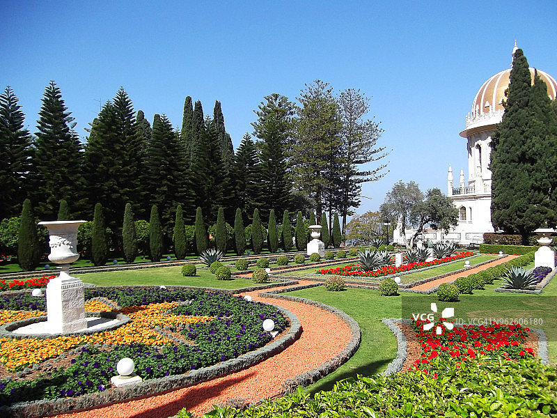 巴哈伊花园与圣殿图片素材