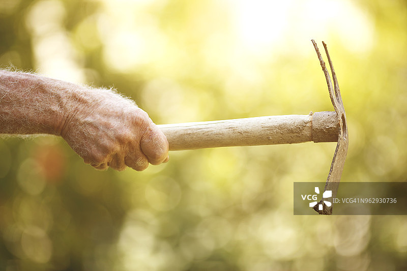 年长的农民图片素材