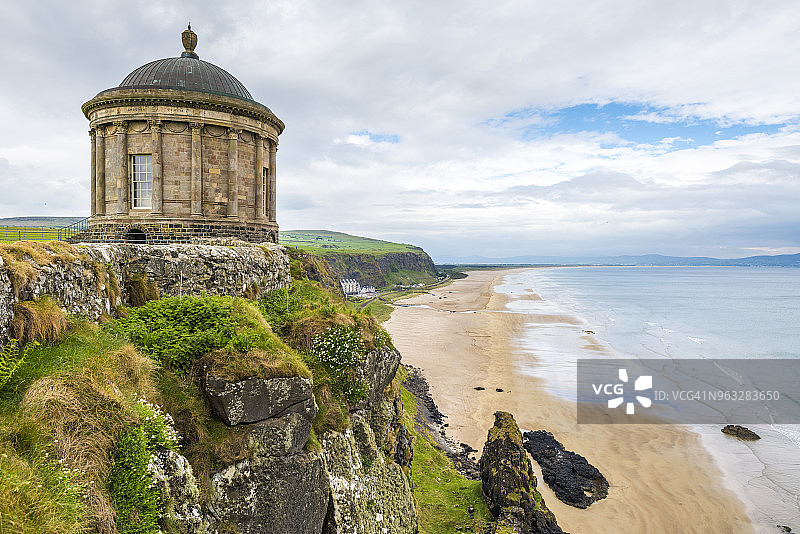 马森登神庙，卡斯尔罗克，伦敦德里郡，阿尔斯特地区，北爱尔兰，英国图片素材