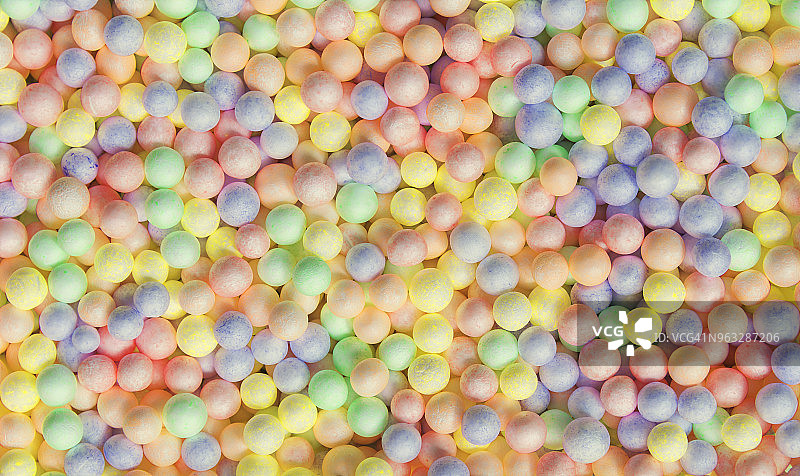 彩色泡沫球抽象背景图片素材