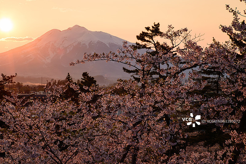 岩木山图片素材