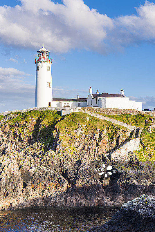 法纳德角灯塔，多尼戈尔郡，阿尔斯特地区，爱尔兰共和国，欧洲图片素材