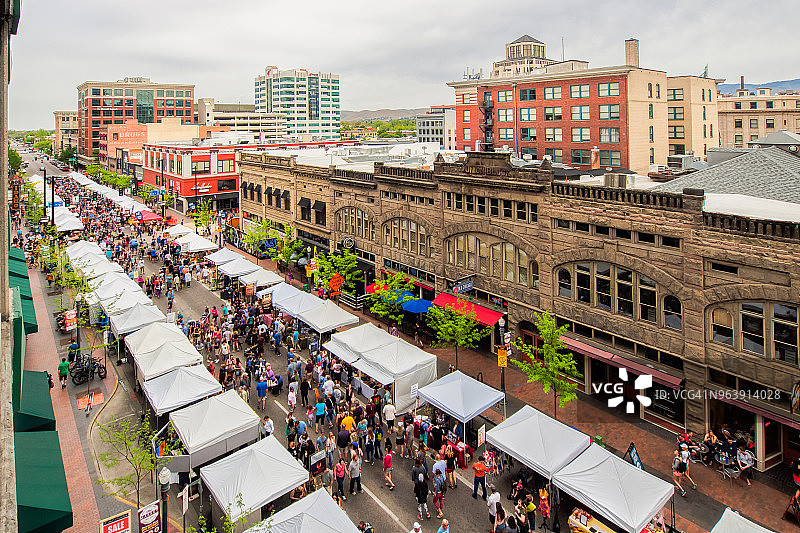 博伊西农贸市场图片素材