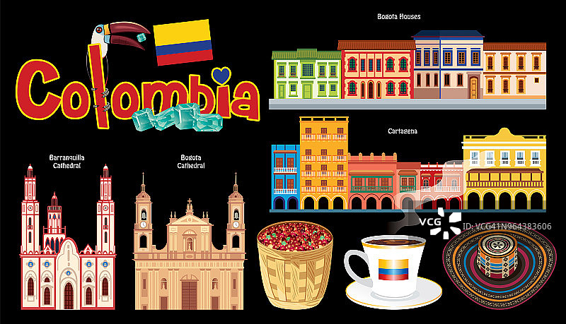 哥伦比亚的象征图片素材