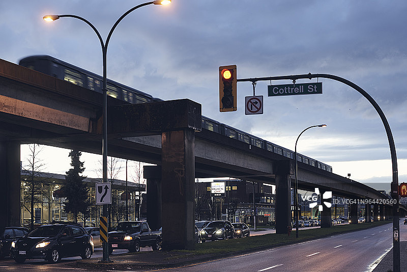 温哥华科特雷尔街图片素材