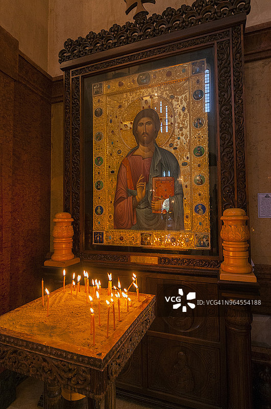 茨明达圣三一主教座堂内部图片素材