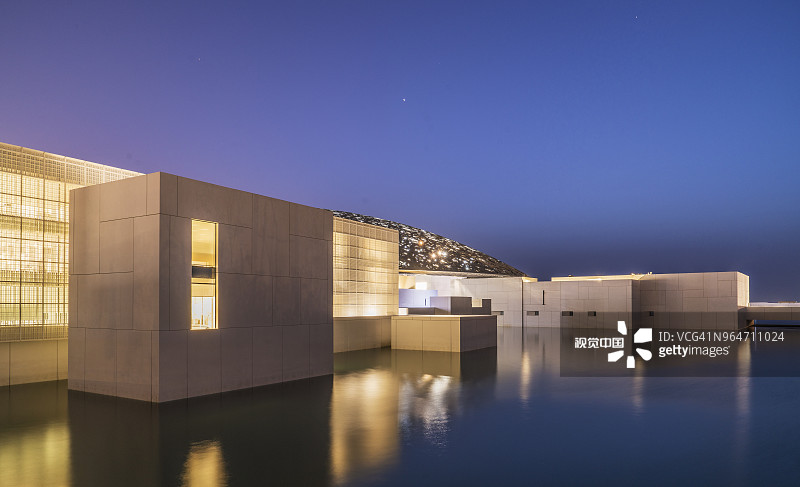阿布扎比卢浮宫博物馆图片素材