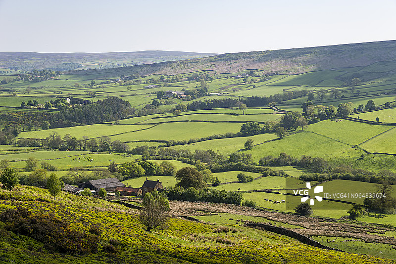 英格兰北约克沼泽国家公园丹比代尔图片素材