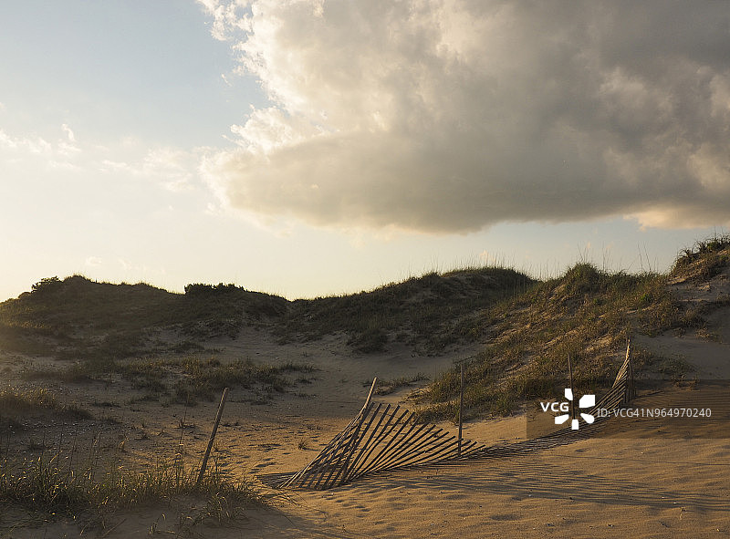 沙漠对天空的风景图片素材