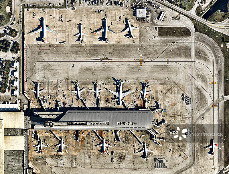 美国佛罗里达州迈阿密国际机场图片素材