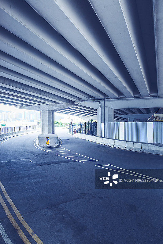 香港地下立交桥图片素材