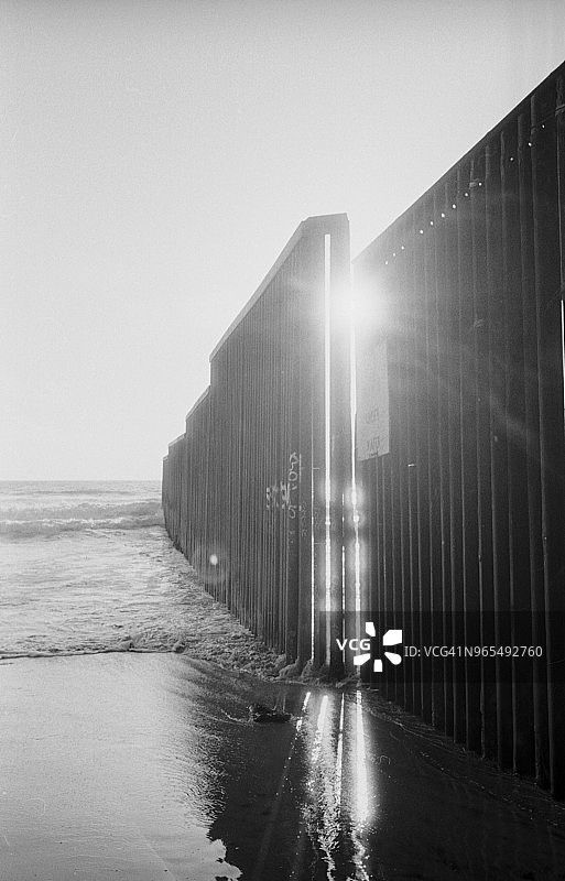 提华纳，美国边境城市图片素材