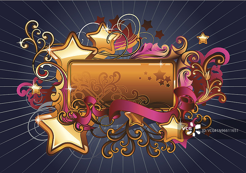 光面标签图片素材