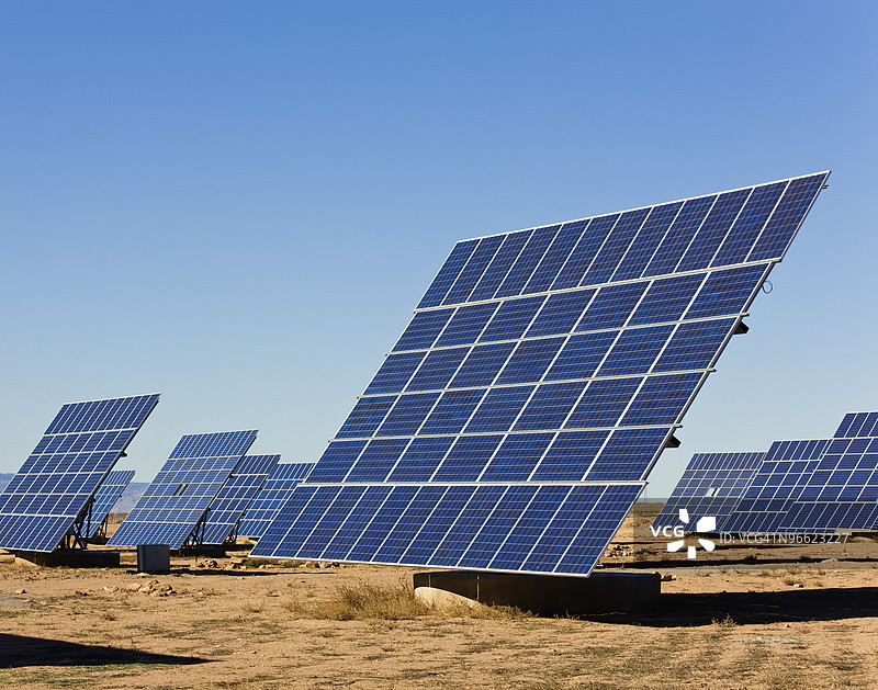 太阳能电池板图片素材