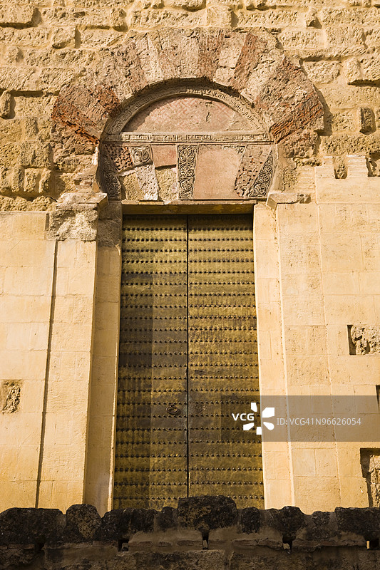 大清真寺的门图片素材