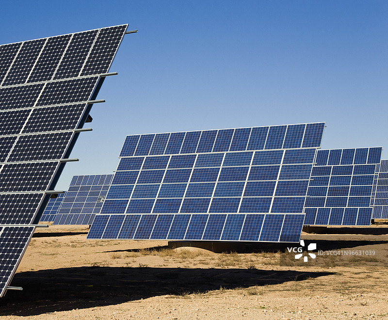 太阳能电池板图片素材