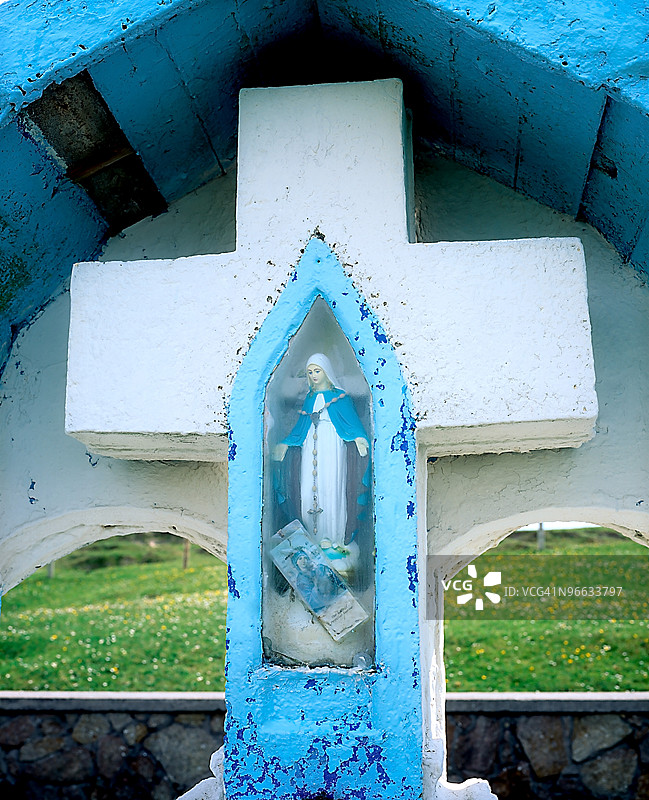 德尔夫拉圣井，布莱克索德角，凯里郡，爱尔兰图片素材