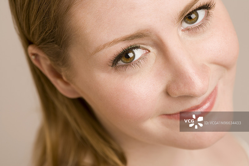 一位女性的面孔图片素材