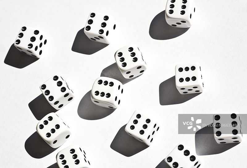 六面骰子图片素材