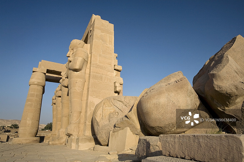 拉美西斯神庙图片素材