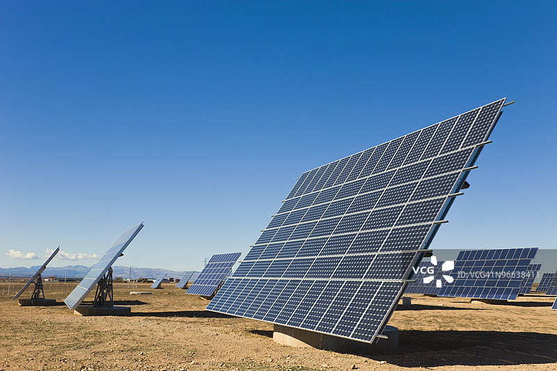 太阳能电池板图片素材