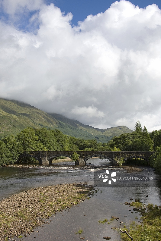 芬湾，苏格兰图片素材