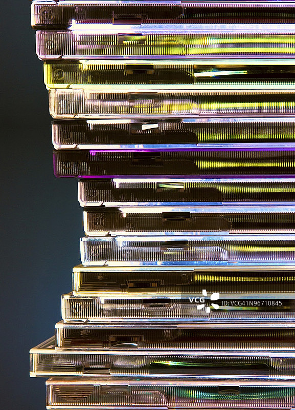 彩色CD或DVD盒图片素材