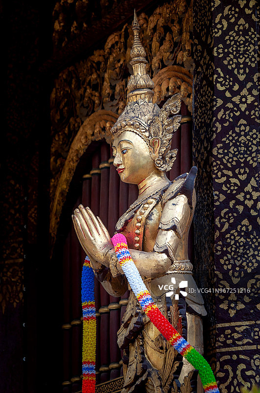 清迈佛像图片素材