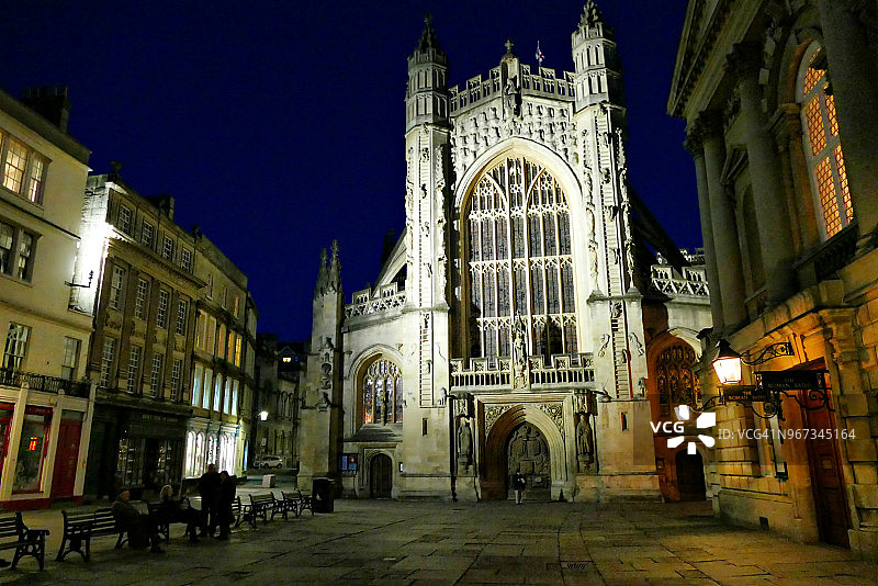 巴斯街景图片素材