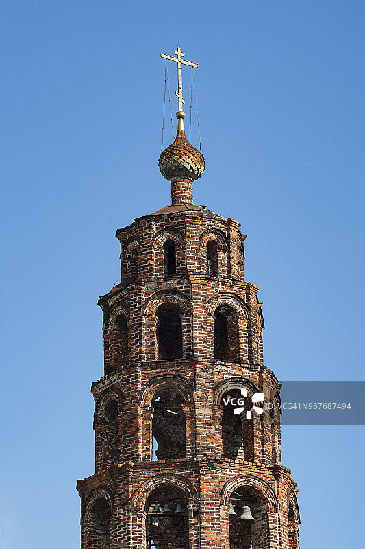 雅罗斯拉夫尔圣尼基塔教堂钟楼图片素材