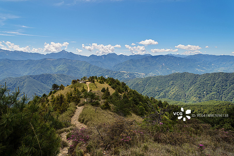 雪霸公园哭坡，中国台湾图片素材
