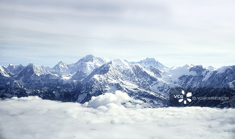 喜马拉雅山脉图片素材