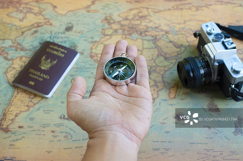 假日旅行背景图片素材