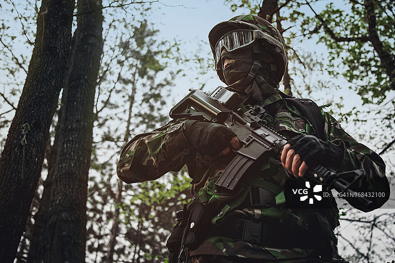 特种部队士兵图片素材