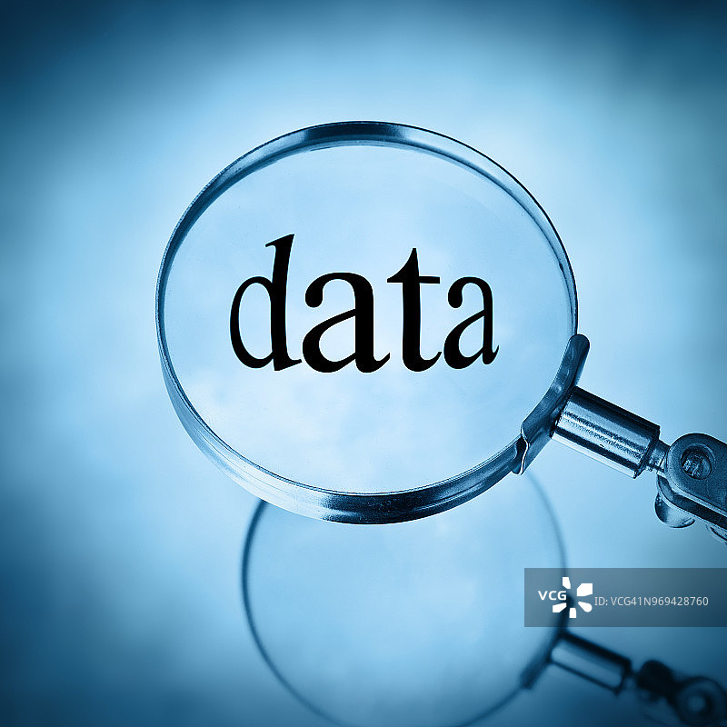 放大数据图片素材