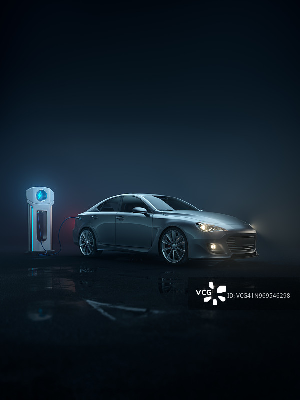 通用电动汽车纵向图图片素材