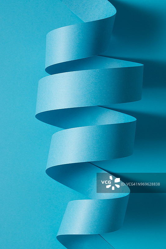 抽象纸条纹线圈图片素材