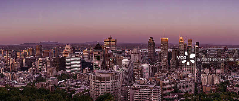 蒙特利尔天际线图片素材