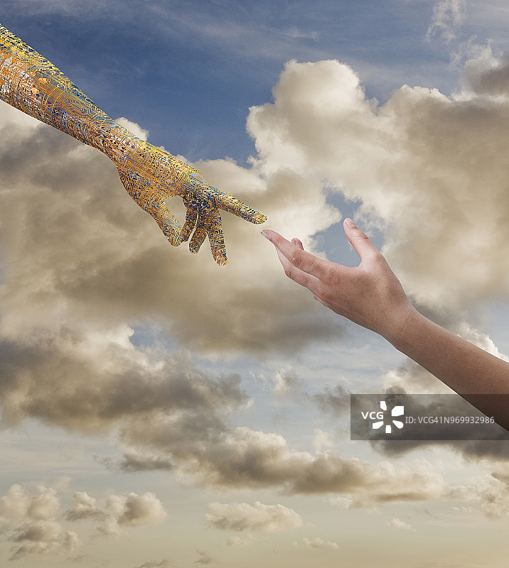 科技之手图片素材