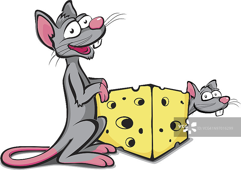 老鼠和奶酪图片素材