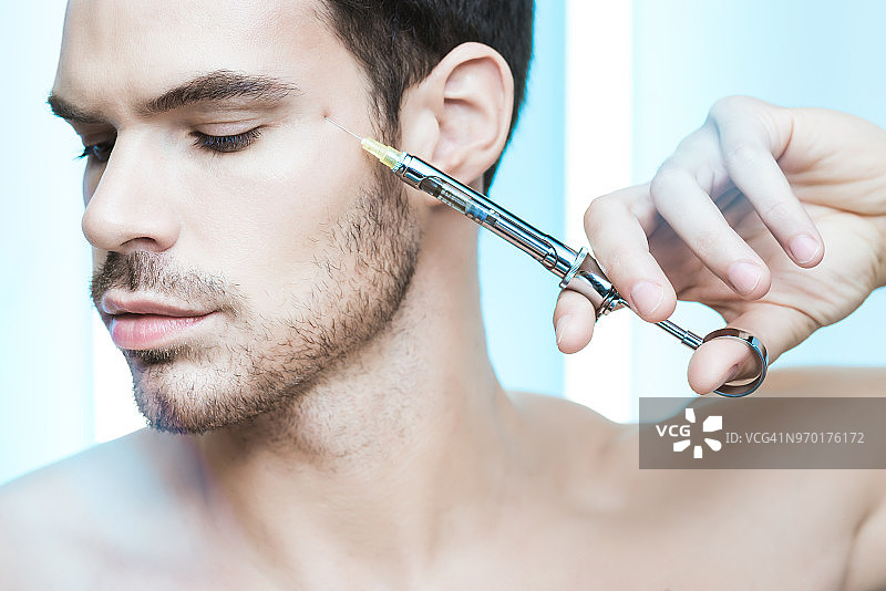 男士美容护理图片素材