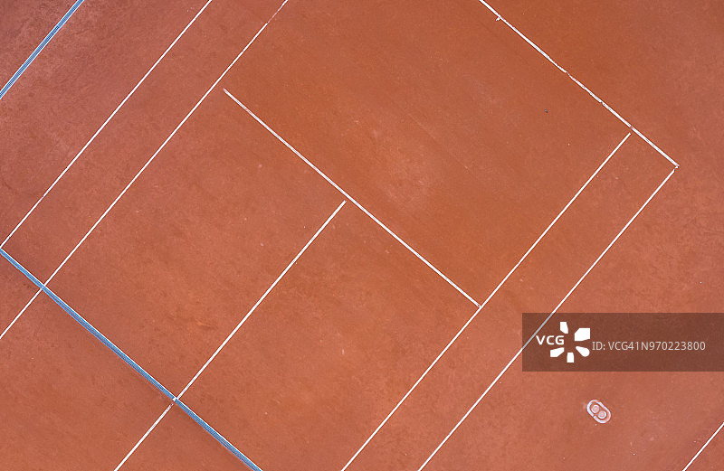 网球场鸟瞰图图片素材