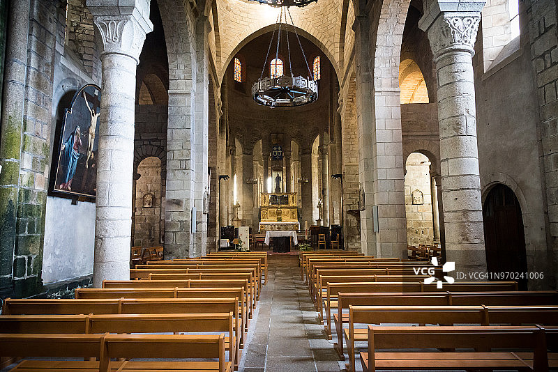 法国圣莱昂纳尔教堂图片素材