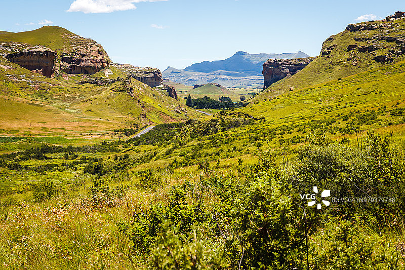 南非自由邦金门高地国家公园图片素材
