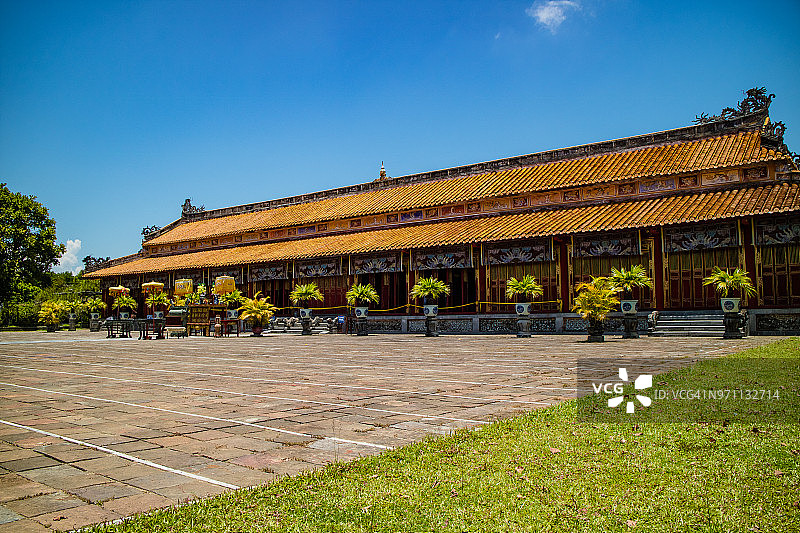 顺化皇城的世界庙——越南历代皇帝的宗庙图片素材