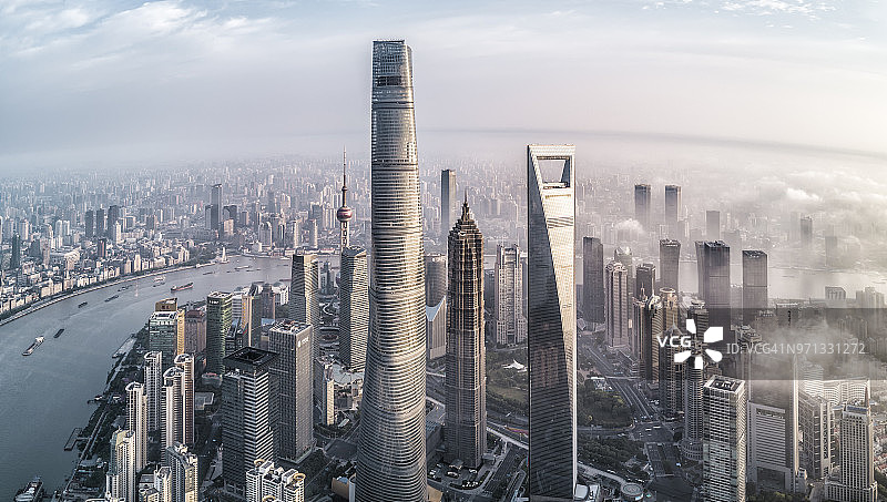 上海陆家嘴金融区图片素材