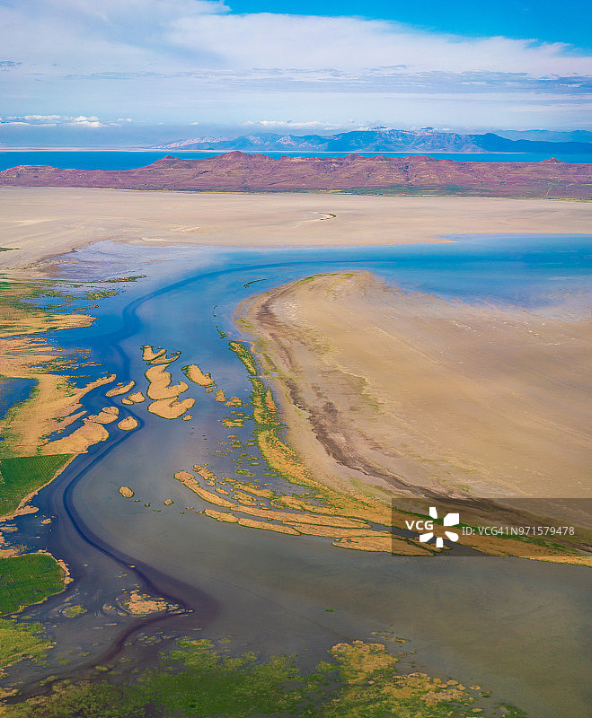 犹他州景观航拍图片素材