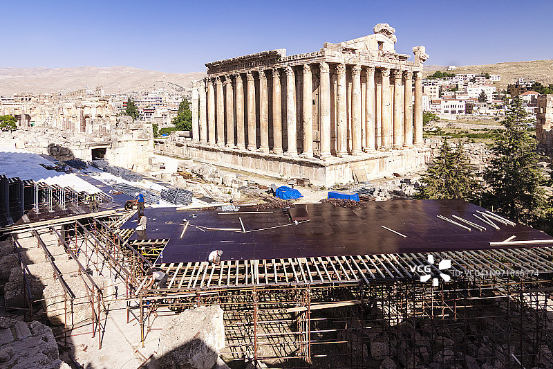 巴勒贝克酒神庙图片素材