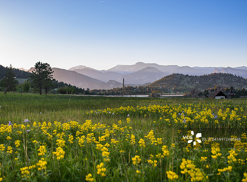 科罗拉多州埃斯蒂斯帕克图片素材